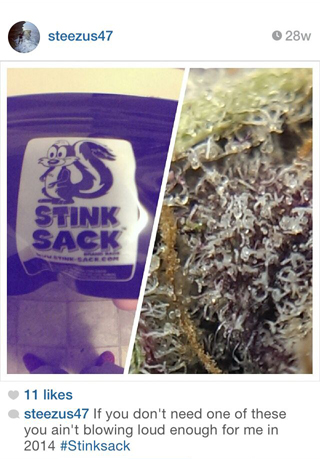 Instagram Review: if you don't need one of these you ain't blowing loud enough for me in 2014 #Stinksack