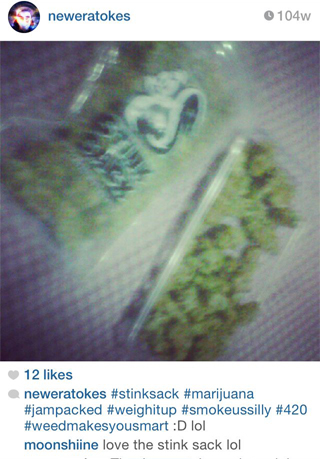 Instagram Review: love the stink sack lol