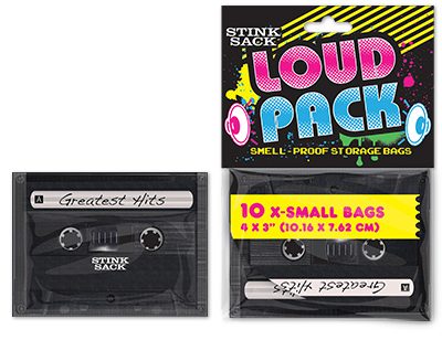 Stink Sack Loud Pack Cassette Tape Bags