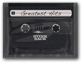 Stink Sack Smell Proof Cassette Tape Design